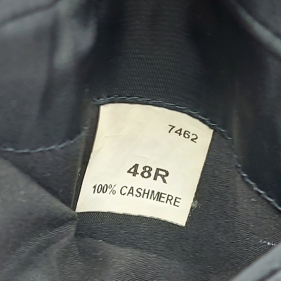 Jos A Bank cashmere Gray Sports Coat 48R - Picture 5 of 7